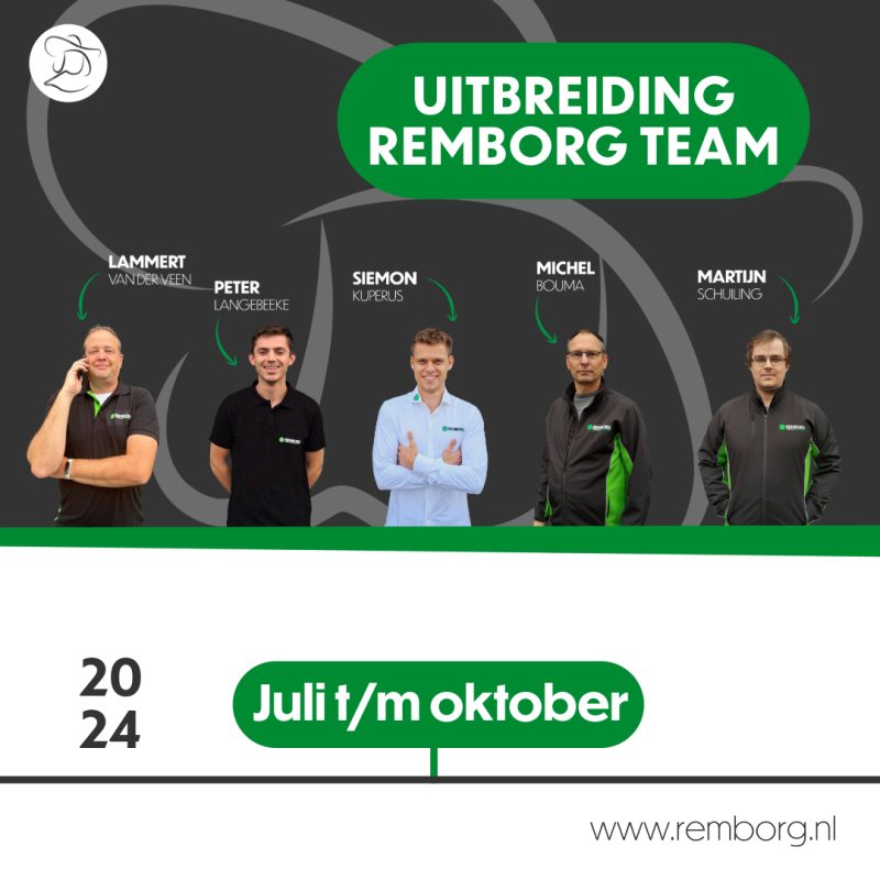 Uitbreiding REMBORG Team