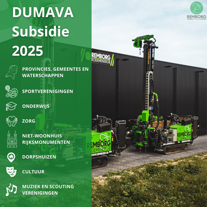 DUMAVA subsidie 2025