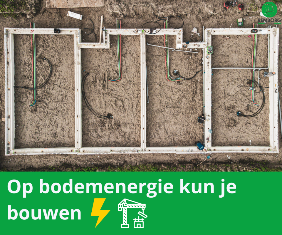 Op bodemenergie kun je bouwen