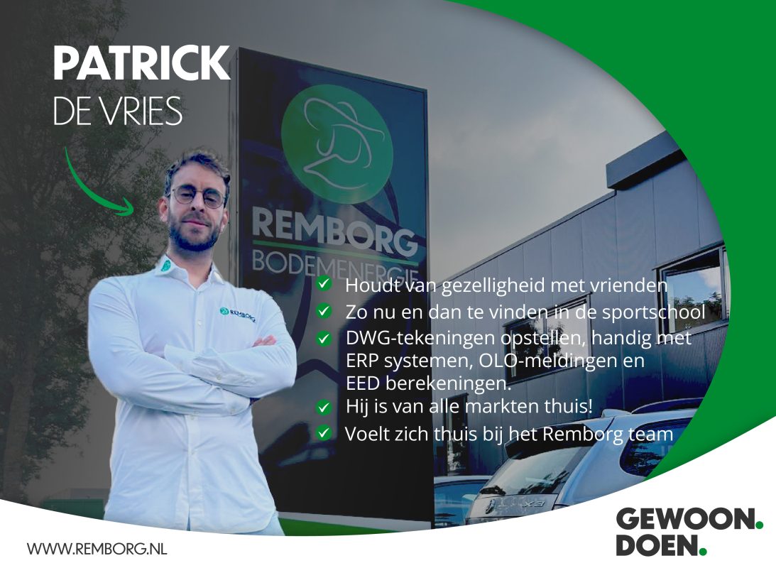 Patrick de Vries REMBORG
